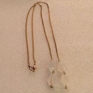 Lucite necklace